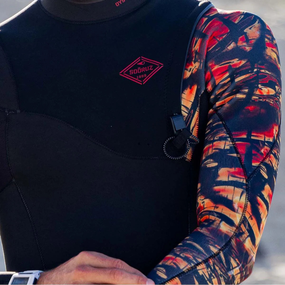 חליפת גלישה גברים - Sooruz Fighter pro 4/3 Zip free