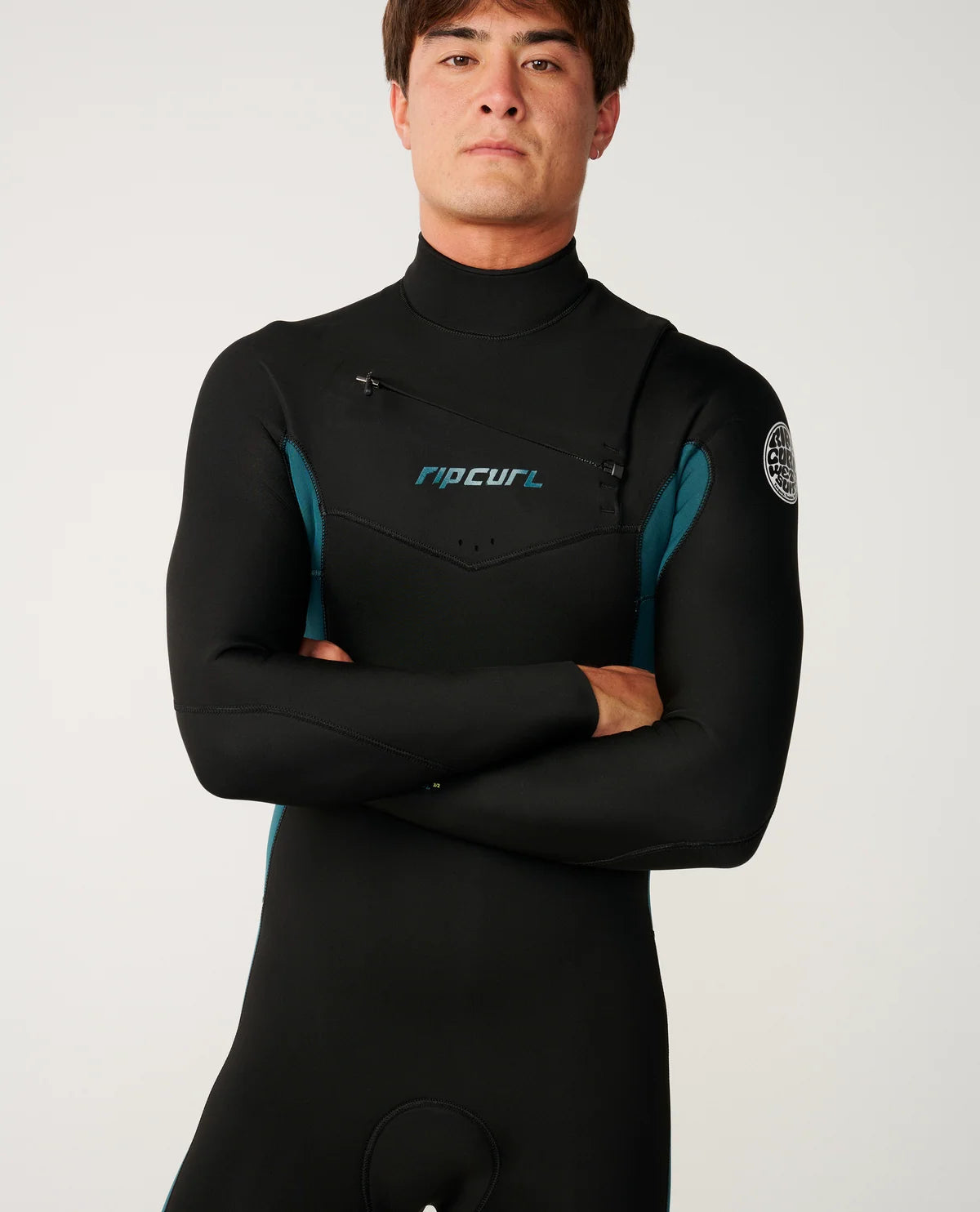 חליפת גלישה ארוכה לגברים 3/2 - DAWN PATROL 3/2 CHEST ZIP WETSUIT