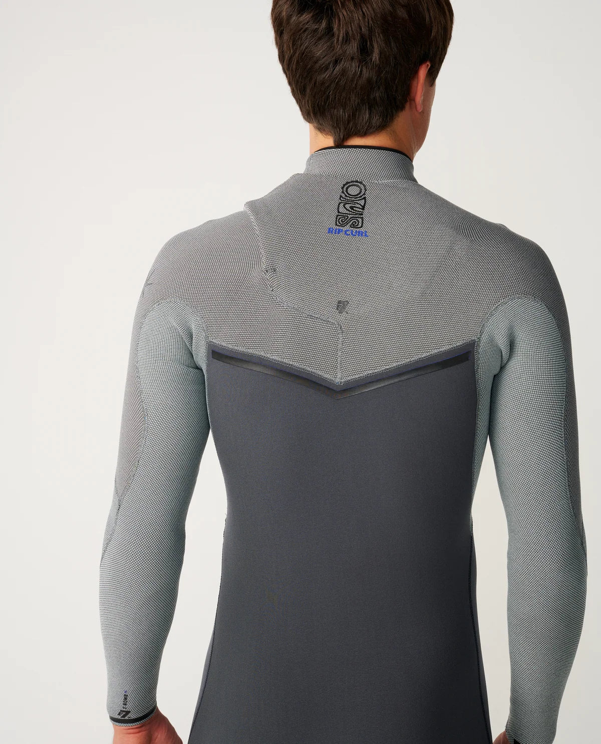 חליפת גלישה קצרה לגברים - E-BOMB 2/2MM LONG SLEEVE ZIP FREE SPRINGSUIT