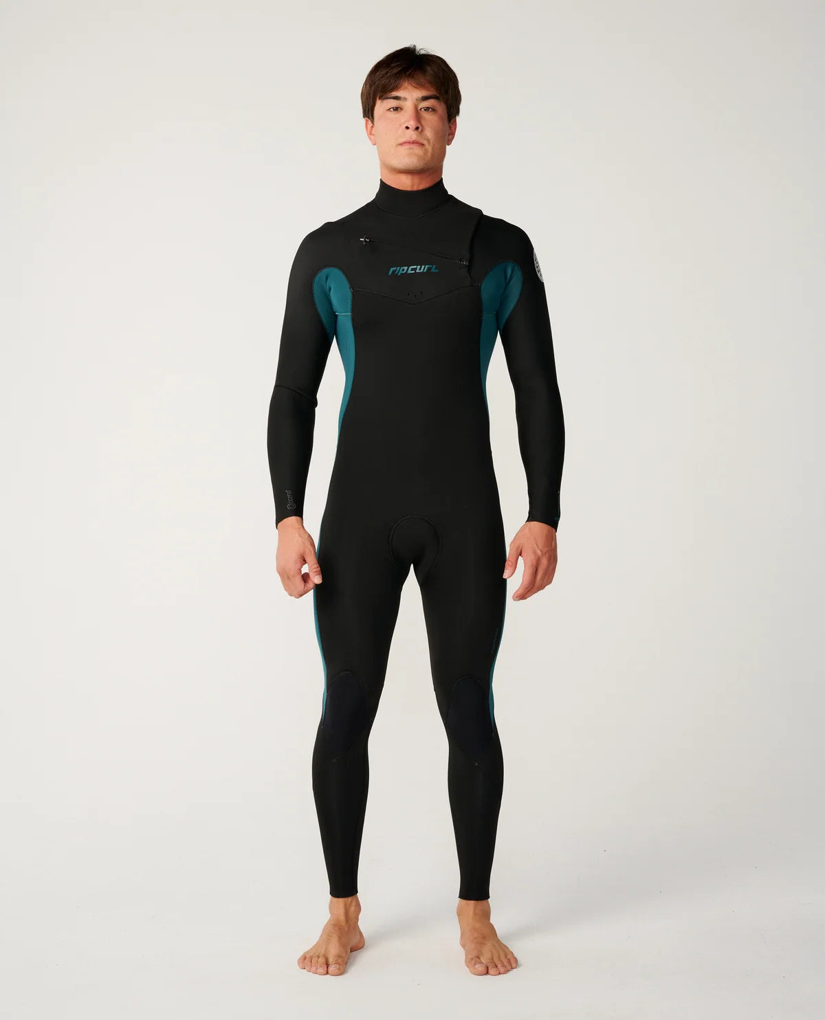 חליפת גלישה ארוכה לגברים 3/2 - DAWN PATROL 3/2 CHEST ZIP WETSUIT