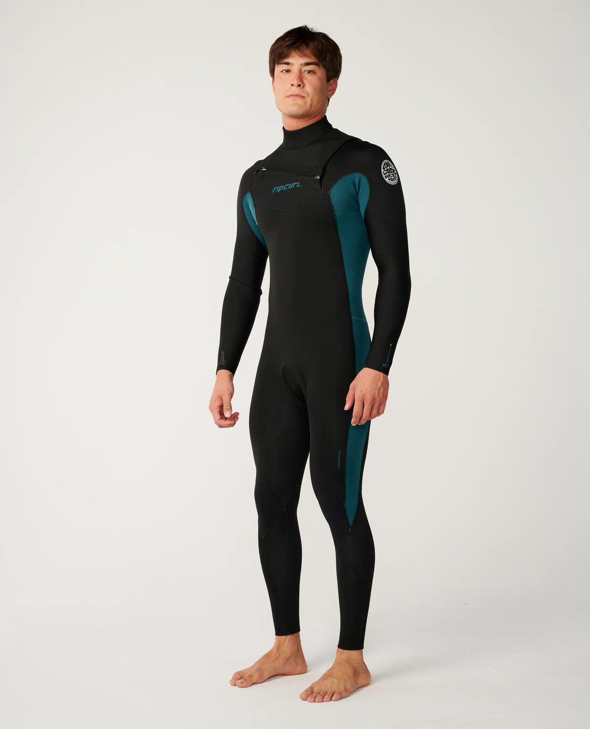 חליפת גלישה ארוכה לגברים 3/2 - DAWN PATROL 3/2 CHEST ZIP WETSUIT
